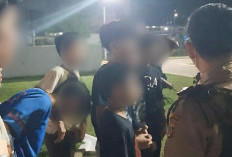 Gelar Patroli Malam, Ditsamapta Polda Bengkulu Ciduk Anggota Geng Motor dan Remaja Bawa Celurit