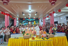 Menyongsong Tahun Kuda Api, Umat Buddha Bengkulu Doakan Semangat Kebersamaan di Tahun 2026