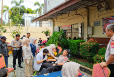 Sambut HUT Humas Polri ke-75, Polda Bengkulu Gelar Aksi Kemanusiaan Donor Darah