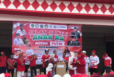 1.000 Peserta Meriahkan Jalan Sehat Anak RA Merah Putih di Sport Center Bengkulu