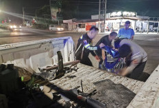 Kecelakaan Maut di Lampu Merah Simpang Nakau Bengkulu, Pengemudi Motor Tanpa Pelat Tewas di Tempat