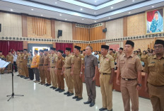 Helmi Hasan Kukuhkan Pengurus Retret Merah Putih bagi 350 ASN Kristiani Pemprov Bengkulu