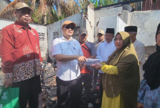 Respons Cepat Musibah di Kebun Kenanga, Pemprov Bengkulu dan BAZNAS Salurkan Bantuan Kebakaran