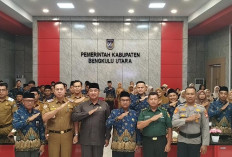 Wabup Sumarno Lepas Keberangkatan 45 Kafilah MTQ Bengkulu Utara Menuju Seluma