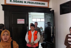 Tok! Eks Kades Lebong Tandai Divonis 5 Tahun Bui dan Wajib Ganti Kerugian Negara Rp1,2 Miliar