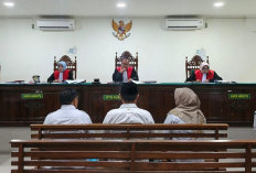 Sidang Korupsi PDAM: Arif Gunadi dan Medi Pebriansyah Kompak Bantah Kecipratan Uang Suap THL