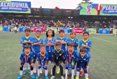 Wakili Bengkulu ke Nasional, Skuad U-10 SSB Persipa Tembus Perempat Final di Bandung