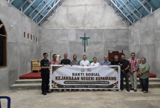 Bakti Sosial HUT Kejaksaan, Kejari Kepahiang Temukan Rumah Ibadah Belum Kantongi Izin