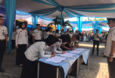 60 CPNS Kanwil Ditjenpas Bengkulu Resmi Diangkat Jadi PNS