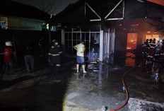 Rumah Notaris di Tanah Patah Bengkulu Terbakar, 1 Unit Motor Ikut Hangus