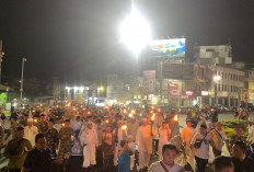Pawai Obor Semarakkan Malam Takbiran di Kota Bengkulu, Bangkitkan Tradisi Religius Penuh Makna