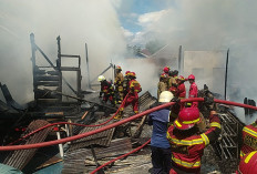 2 Bangunan Terbakar di Sekitar Benteng Marlborough, Diduga Korsleting Listrik dari Rumah Kosong