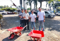 Perlancar Distribusi Logistik, Rutan Manna Terima Bantuan 2 Unit Troli dari Dinas PUPR