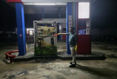 Tengah Isi BBM, Motor Suzuki Thunder Terbakar di SPBU Lubuk Sini, Ini Kronologinya