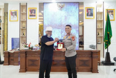 Perkuat Sinergi dan Kamtibmas, Gubernur Helmi Hasan Terima Silaturahmi Kapolda Bengkulu