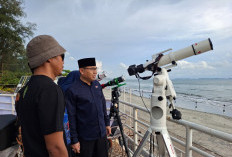 Hilal Belum Terlihat di Bengkulu, Ketinggian Baru 2,25 Derajat Masih di Bawah Kriteria