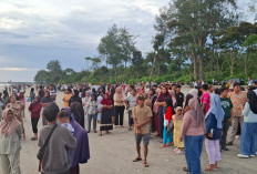 Pelajar SMP di Mukomuko Terseret Ombak Pantai Badri, Tim Gabungan Lakukan Pencarian