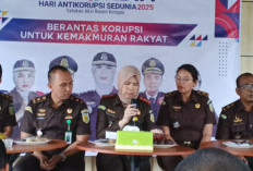 Peringatan Hakordia, Kejari Bengkulu Utara Rekapitulasi Penanganan Pisdus 2025