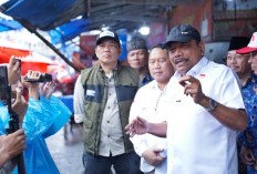 Wagub Bengkulu Sidak Pasar Panorama, Temukan Disparitas Harga Sembako Jelang Nataru 2026