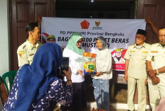 PPM LVRI Bengkulu Bagikan 100 Paket Beras kepada Kaum Mustahik di Bulan Ramadan