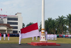 HUT ke-81 RI di Bengkulu Selatan Khidmat, Paskibraka Sukses Kibarkan Merah Putih