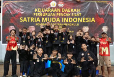 Ukir Prestasi Membanggakan, Atlet PPS Satria Muda Indonesia Seluma Borong 17 Medali di Kejurda Bengkulu