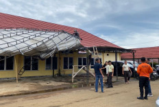Diterjang Angin Kencang, Sejumlah Rumah Warga dan Fasilitas RSUD Kepahiang Ambruk