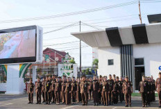 Tekankan Disiplin dan Integritas, Kejati Bengkulu Gelar Apel Pagi untuk Seluruh Pegawai