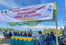 Antisipasi Membludaknya Pengunjung, Posko Pengamanan Terpadu Berdiri di Tebat Gelumpai