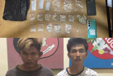 Polres Kepahiang Gagalkan Peredaran 14 Paket Sabu, 2 Pemuda Asal Empat Lawang Ditangkap