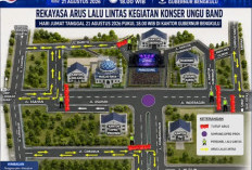 Konser Band Ungu Digelar di Kantor Gubernur Bengkulu, Jalur Cimanuk-Asahan Dialihkan