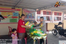 HUT Polri ke-80, Warga Selebar Serbu Gerakan Pangan Murah Polsek Selebar