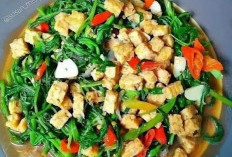 Resep Tumis Kangkung Tempe Saus Tiram Pedas Gurih ala Restoran