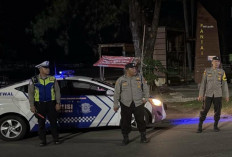 Patroli Tengah Malam, Satlantas Polresta Bengkulu Sasar Titik Rawan Balap Liar dan Kejahatan Jalanan