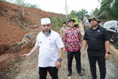 Gubernur Helmi Hasan Resmikan Titik Nol Jalan Simpang 4 Gunung Selan-Lais